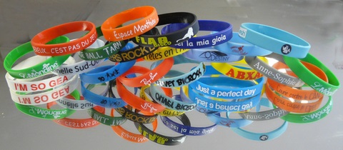 silicone armbandjes